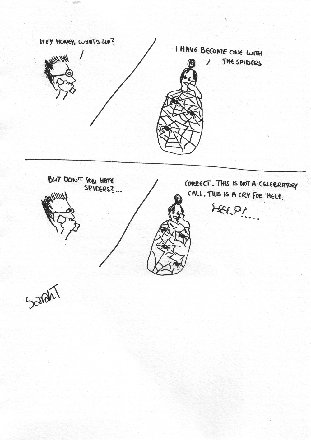 sarahandday2dayspiders2